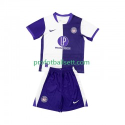 Fotballdrakt Toulouse Barn Hjemmekit 2025-2026 Kortermet