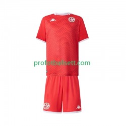 Fotballdrakt Tunisia Barn Hjemmekit 2025 Kortermet