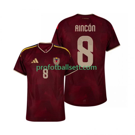 Fotballdrakt Venezuela Tomas Rincon 8 Herre Hjemmekit 2026 Kortermet