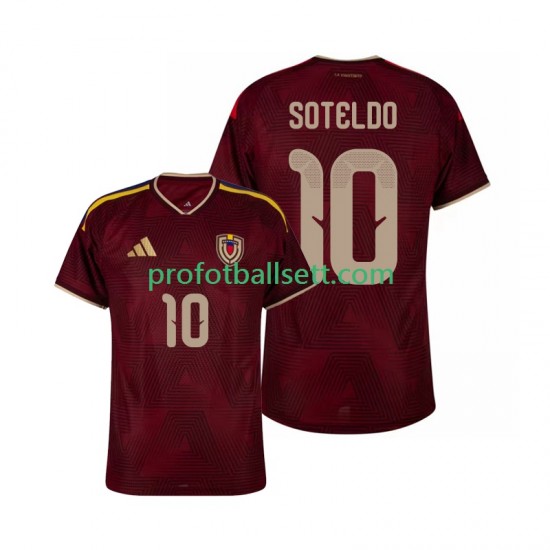 Fotballdrakt Venezuela Yeferson Soteldo 10 Herre Hjemmekit 2026 Kortermet