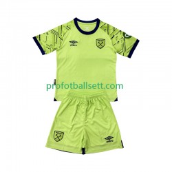 Fotballdrakt West Ham United Keeper Barn Hjemmekit 2025-2026 Kortermet