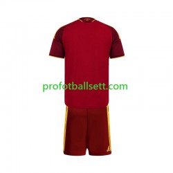 Fotballdrakt AS Roma Barn Hjemmekit 2026-2027 Kortermet