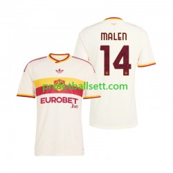 Fotballdrakt AS Roma Donyell Malen 14 Herre Bortekit 2026-2027 Kortermet