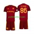 Fotballdrakt AS Roma Rodrigo Mora 86 Barn Hjemmekit 2026-2027 Kortermet