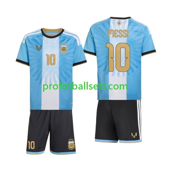 Fotballdrakt Argentina Lionel Messi 10 Special Barn Hjemmekit 2026-2027 Kortermet
