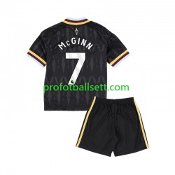Fotballdrakt Aston Villa John McGinn 7 Barn Bortekit 2026-2027 Kortermet