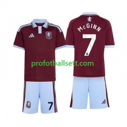 Fotballdrakt Aston Villa John McGinn 7 Barn Hjemmekit 2026-2027 Kortermet