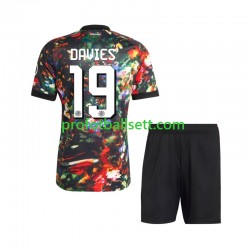 Fotballdrakt FC Bayern München Alphonso Davies 19 Oktoberfest Barn Hjemmekit 2026-2027 Kortermet