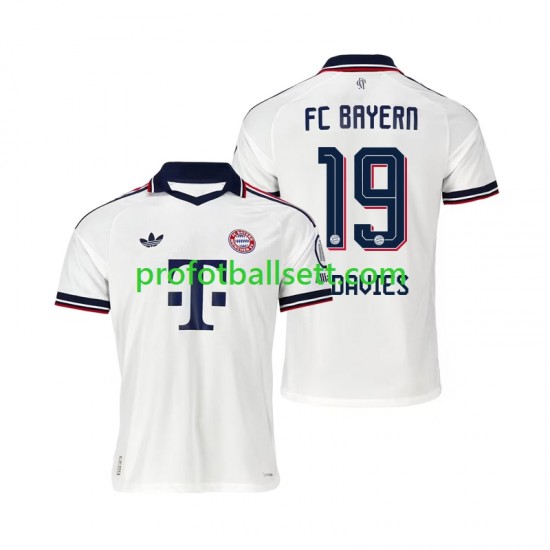 Fotballdrakt FC Bayern München Alphonso Davies 19 Herre Bortekit 2026-2027 Kortermet