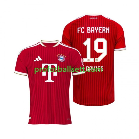 Fotballdrakt FC Bayern München Alphonso Davies 19 Herre Hjemmekit 2026-2027 Kortermet