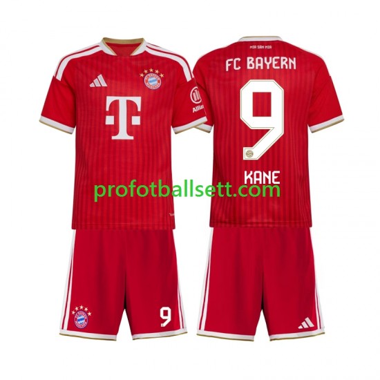 Fotballdrakt FC Bayern München Harry Kane 9 Barn Hjemmekit 2026-2027 Kortermet