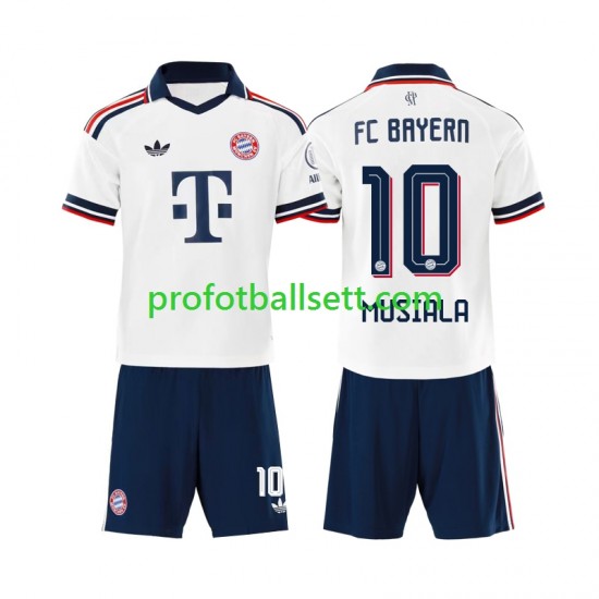 Fotballdrakt FC Bayern München Jamal Musiala 10 Barn Bortekit 2026-2027 Kortermet