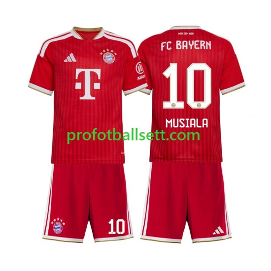 Fotballdrakt FC Bayern München Jamal Musiala 10 Barn Hjemmekit 2026-2027 Kortermet