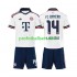 Fotballdrakt FC Bayern München Luis Diaz 14 Barn Bortekit 2026-2027 Kortermet