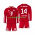 Fotballdrakt FC Bayern München Luis Diaz 14 Barn Hjemmekit 2026-2027 Langermet