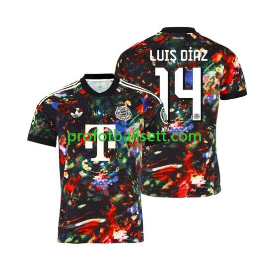 Fotballdrakt FC Bayern München Luis Diaz 14 Oktoberfest Herre Hjemmekit 2026-2027 Kortermet