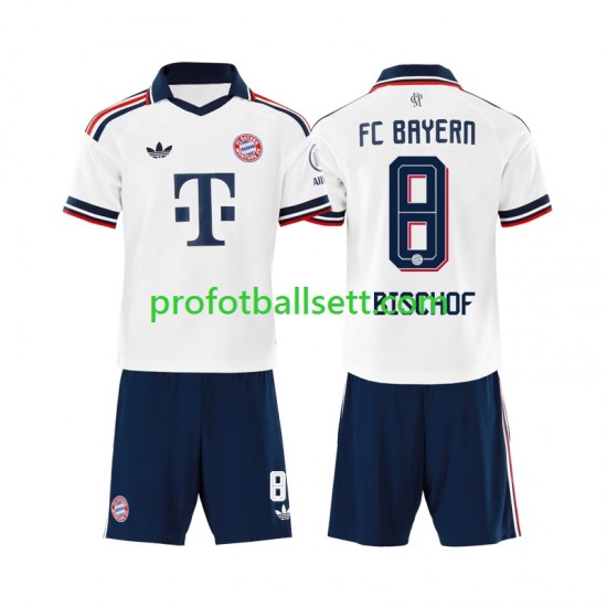 Fotballdrakt FC Bayern München Tom Bischof 8 Barn Bortekit 2026-2027 Kortermet