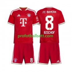 Fotballdrakt FC Bayern München Tom Bischof 8 Barn Hjemmekit 2026-2027 Kortermet