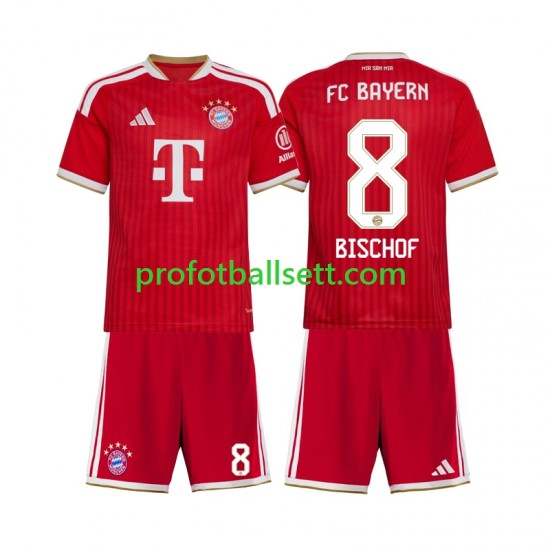 Fotballdrakt FC Bayern München Tom Bischof 8 Barn Hjemmekit 2026-2027 Kortermet