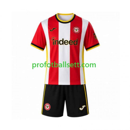 Fotballdrakt Brentford Barn Hjemmekit 2026-2027 Kortermet
