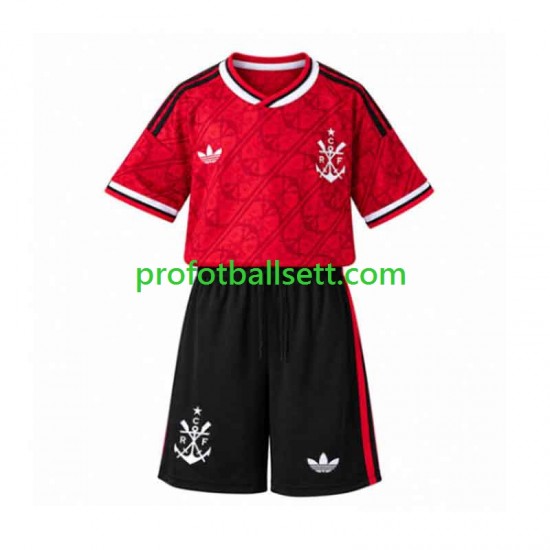 Fotballdrakt CR Flamengo Barn Tredjekit 2026-2027 Kortermet