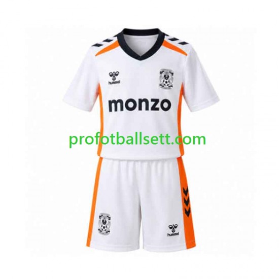 Fotballdrakt Coventry City Barn Bortekit 2026-2027 Kortermet