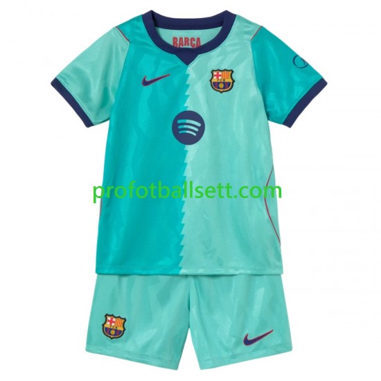 Fotballdrakt FC Barcelona Barn Tredjekit 2026-2027 Kortermet