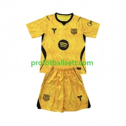 Fotballdrakt FC Barcelona Keeper Barn Fjerdekit 2026-2027 Kortermet