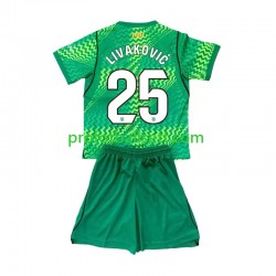 Fotballdrakt FC Barcelona Keeper Dominik Livakovic 25 Barn Hjemmekit 2026-2027 Kortermet