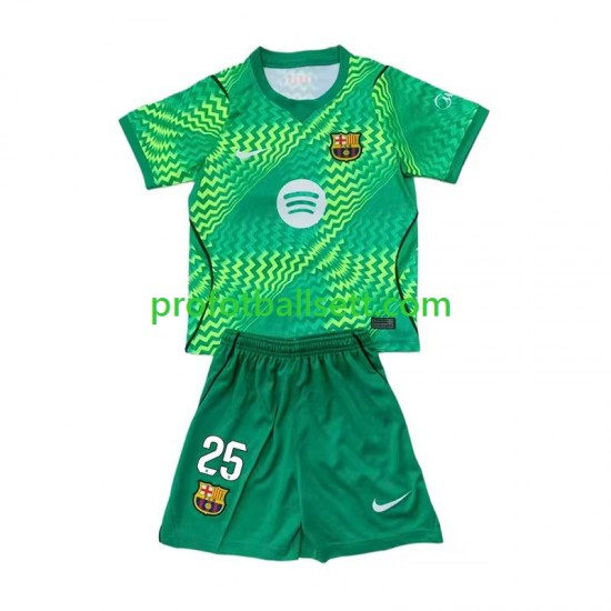 Fotballdrakt FC Barcelona Keeper Dominik Livakovic 25 Barn Hjemmekit 2026-2027 Kortermet