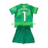 Fotballdrakt FC Barcelona Keeper Joan Garcia 1 Barn Hjemmekit 2026-2027 Kortermet