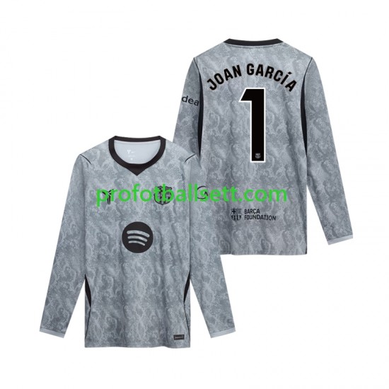 Fotballdrakt FC Barcelona Keeper Joan Garcia 1 Herre Bortekit 2026-2027 Langermet