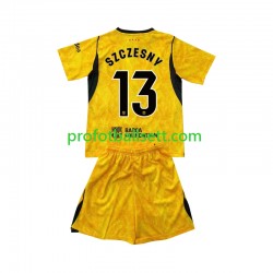 Fotballdrakt FC Barcelona Keeper Wojciech Szczesny 13 Barn Fjerdekit 2026-2027 Kortermet