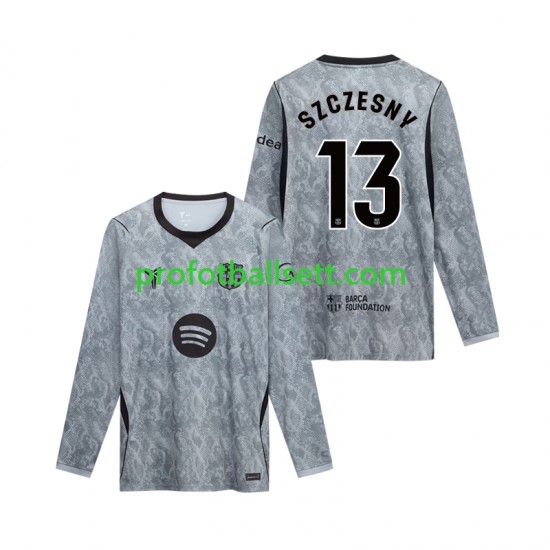 Fotballdrakt FC Barcelona Keeper Wojciech Szczesny 13 Herre Bortekit 2026-2027 Langermet