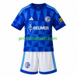 Fotballdrakt Schalke 04 FC Barn Hjemmekit 2026-2027 Kortermet
