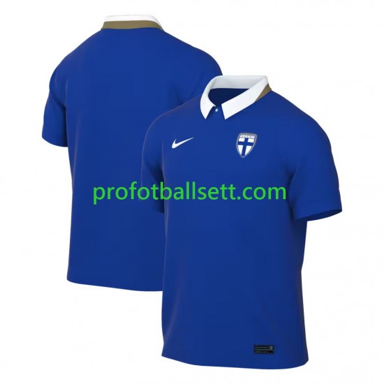 Fotballdrakt Finland Herre Bortekit 2026 Kortermet