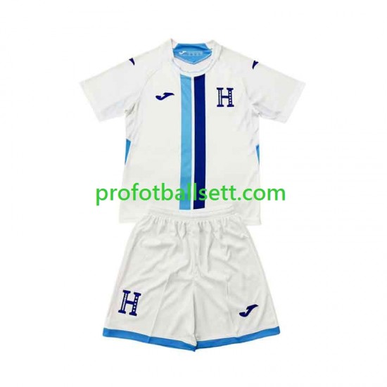 Fotballdrakt Honduras Barn Hjemmekit 2026 Kortermet