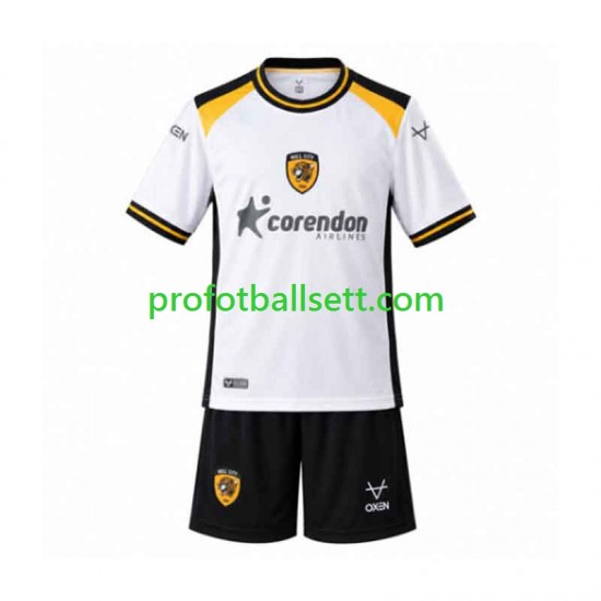 Fotballdrakt Hull City Barn Bortekit 2026-2027 Kortermet