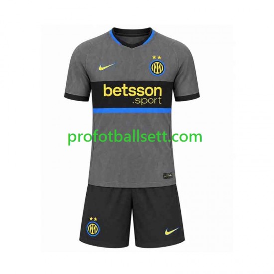 Fotballdrakt Inter Milan Barn Tredjekit 2026-2027 Kortermet