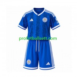 Fotballdrakt Leicester City Barn Hjemmekit 2026-2027 Kortermet