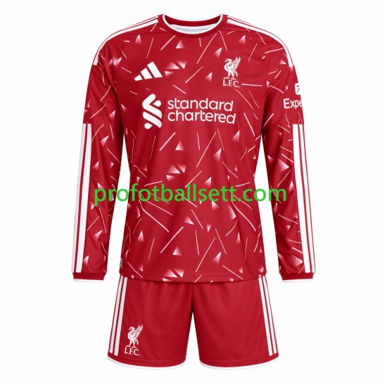 Fotballdrakt Liverpool Barn Hjemmekit 2026-2027 Langermet