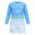 Fotballdrakt Manchester City Barn Hjemmekit 2026-2027 Langermet