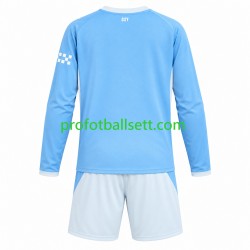 Fotballdrakt Manchester City Barn Hjemmekit 2026-2027 Langermet