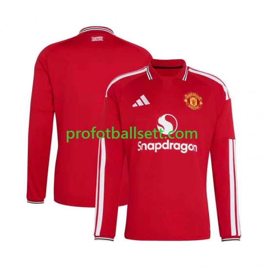 Fotballdrakt Manchester Utd Herre Hjemmekit 2026-2027 Langermet