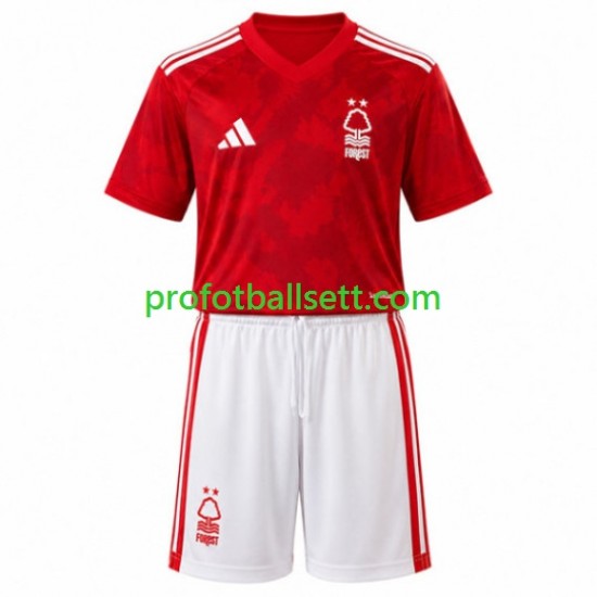 Fotballdrakt Nottingham Forest Barn Hjemmekit 2026-2027 Kortermet