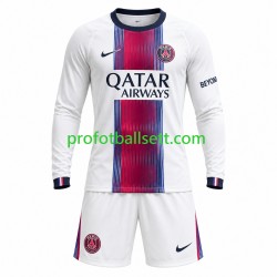 Fotballdrakt Paris Saint-Germain Barn Bortekit 2026-2027 Langermet