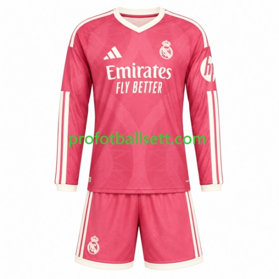 Fotballdrakt Real Madrid Barn Tredjekit 2026-2027 Langermet