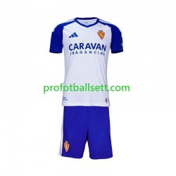 Fotballdrakt Real Zaragoza Barn Hjemmekit 2026-2027 Kortermet