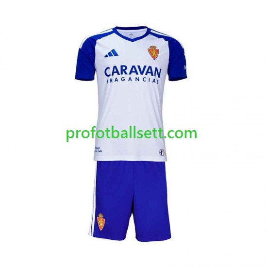 Fotballdrakt Real Zaragoza Barn Hjemmekit 2026-2027 Kortermet