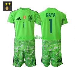 Fotballdrakt Spania Keeper David Raya 1 Barn Tredjekit 2026-2027 Kortermet